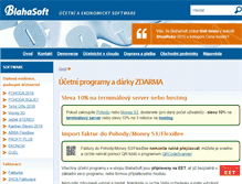 Tablet Screenshot of obchod.blahasoft.cz